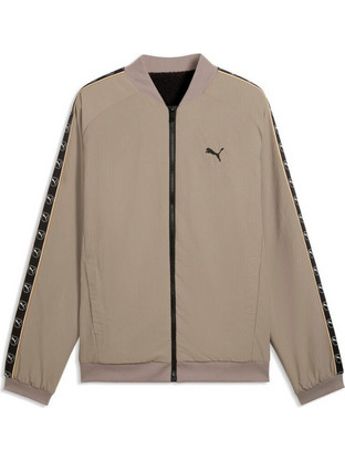 Puma Reversible Ανδρικό Μπουφάν Bomber Γκρι 694561-81