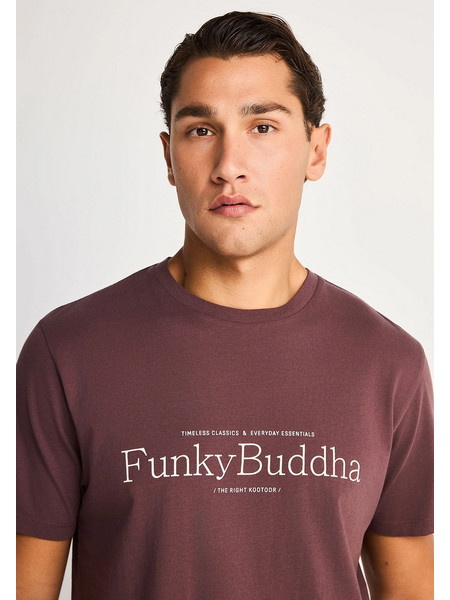 Ανδρικό κοντομάνικο t-shirt FBM014-002-04_SHADOW MAUVE