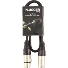 Τερματισμένο Καλώδιο Μικροφώνου XLR-XLR, 0.6m