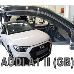 ΑΝΕΜΟΘΡΑΥΣΤΕΣ ΓΙΑ AUDI A1 5D 2018-2021 ΖΕΥΓΑΡΙ ΑΠΟ ΕΥΚΑΜΠΤΟ ΦΙΜΕ ΠΛΑΣΤΙΚΟ HEKO - 2 ΤΕΜ