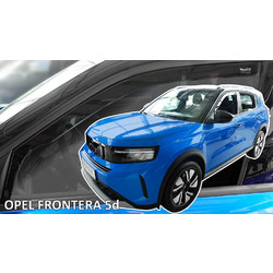 Heko - Ανεμοθραύστες για Opel Frontera 2024 5πορτο / SUV Ζευγάρι Αυτοκινήτου Από Εύκαμπτο Φιμέ Πλαστικό - 2 τεμ. (ΑΝΕΜ.25412)