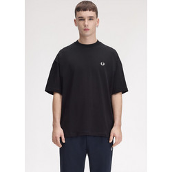 Ανδρική μπλούζα Oversized T-Shirt fred perry M3481-102 μαύρο