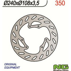 NG BRAKES Round Fixed Brake Disc