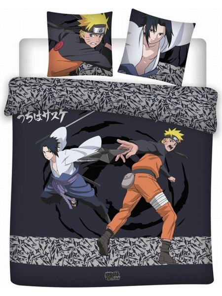 Naruto - Naruto & Sasuke Σετ Παπλωματοθήκης (Παπλωματοθήκη & Μαξιλαροθήκες)