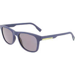 Lacoste L969S 401 Ανδρικά Γυαλιά Ηλίου Τετράγωνα Κοκάλινα Μπλε με Γκρι Polarized Φακό