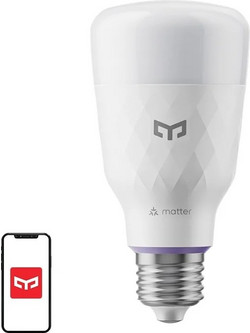 Yeelight Smart Λάμπα LED 11W για Ντουί E27 Θερμό Λευκό 1300lm