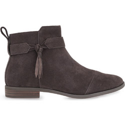 Toms Stacy Γυναικεία Μποτάκια Suede Καφέ 10023623