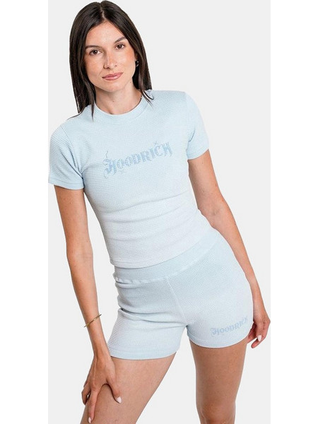 Hoodrich Socha Fitted Γυναικείο T-Shirt HW02260075 Skyway / Dusk Blue / Silver Rhinestone