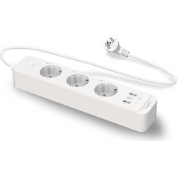 TP-Link Tapo P300 v1.20 (4897098683958) | Smart Πολύπριζο 3 Θέσεων με 2 USB-A, 1 USB-C, Διακόπτη και Καλώδιο 1.5m
