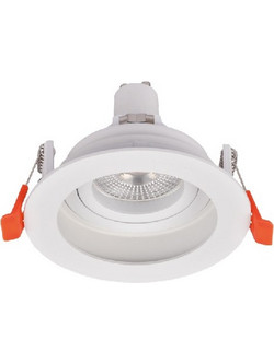 Inlight Downlight σποτ GU10 σε λευκή απόχρωση (X00300W)
