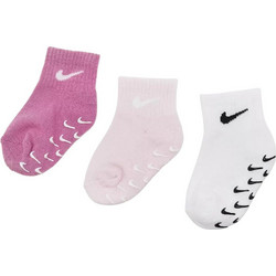 Nike Βρεφικές κάλτσες Gripper Ankle Socks 3 pairs NN1131-ACG