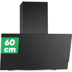 Bomann DU 7607 G Απορροφητήρας Καμινάδα-Τζάκι 60cm Μαύρος