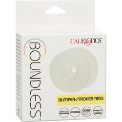 CalExotics Boundless Bumper Stroker Ring Ελαστικό Δαχτυλίδι Πέους Σιλικόνης 3.7cm Διαφανές