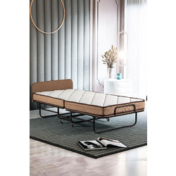 Folding Bed Supreme Katlanir Yatagi White, Black Width: 90 cm Depth: 200 cm