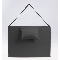 Folding Bed Myc06 Anthracite 55x5x180 cm