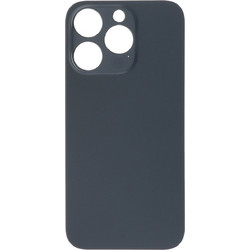 Apple iPhone 14 Pro - Battery Back Cover with Adhesive Large Hole Black With Logo OEM