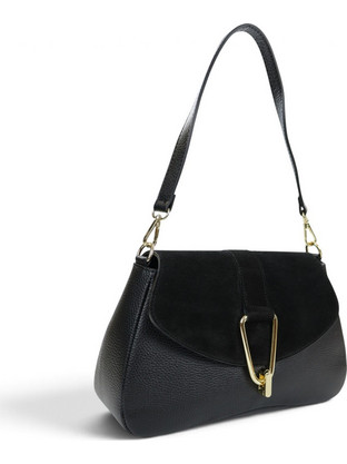 Passaggio Leather Selena Τσάντα Ώμου Black 5467-KR-16