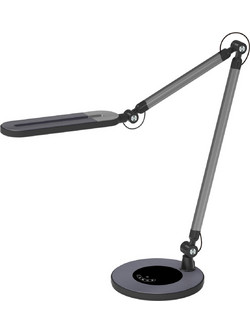 ΦΩΤΙΣΤΙΚΟ ΓΡΑΦΕΙΟΥ LED FB94462.02 ΜΑΥΡΟ-ΓΚΡΙ ABS 57,4x51,1Υεκ