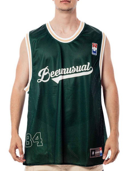 BEE UNUSUAL MESH TANK TOP GOOD LAND AT-249006-GREEN Πράσινο