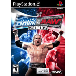 WWE SmackDown Vs Raw 2007 Used PS2