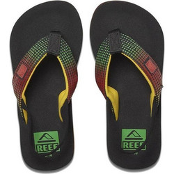 Reef Ahi Light Up Παιδικές Σαγιονάρες για Αγόρι Μαύρες RA2U1F-RST