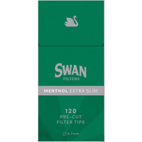 Φιλτράκια Swan Πράσινο Μέντα 5.7mm (120 φίλτρα)