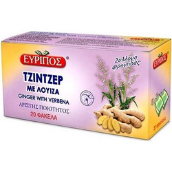 ΕΥΡΙΠΟΣ Λουΐζα με Τζίντζερ 20 Φακελάκια