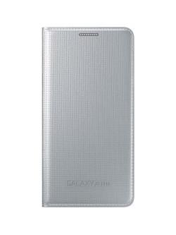 Samsung Book Cover Silver (Galaxy Alpha)