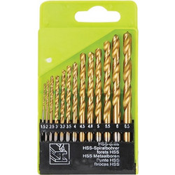 Metal drill bits, set 13pcs 1,5-6,5mm EXTOL CRAFT