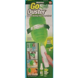 Ηλεκτρικό ξεσκονιστήρι μπαταρίας go duster (Δείτε το βίντεο)