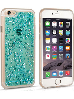 Θήκη σιλικόνης για iPhone 7 Tinfoil blue by Caseflex (200-102-246)