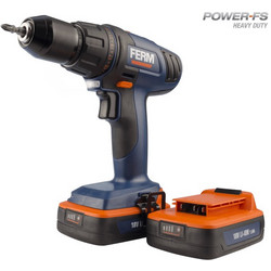 Ferm CDM1114S Δραπανοκατσάβιδο Μπαταρίας 18V 2x1.5Ah