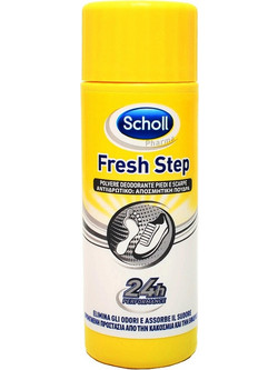 Scholl Fresh Step 24h Αποσμητική Πούδρα Ποδιών & Υποδημάτων 75gr