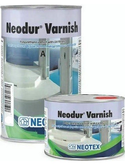 Neotex Neodur Varnish (A+B) Βερνίκι Επιφάνειας Κονιαμάτων Διαλύτου Gloss 15kg
