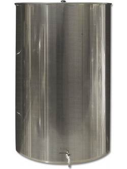 Ανοξείδωτη δεξαμενή (Inox) με καπάκι κατσαρόλας 75lt (GR75AE)