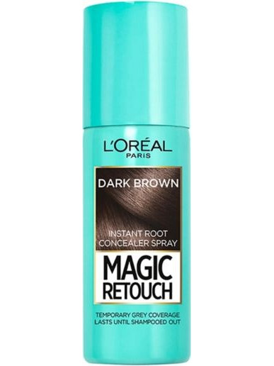 L'Oreal Paris Magic Retouch Hair Concealer 2 Dark Brown Spray Βαφής Μαλλιών 75ml