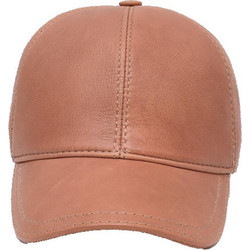 Leather 100 Ανδρικό Καπέλο Jockey Υφασμάτινο Καφέ HAT-2