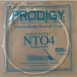 Prodigy BZNTO4S Χορδή Μπουζουκιού Silver Plated Copper 28"