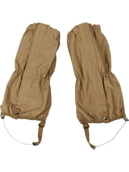 MFH Gaiters w/ Zipper & Wire - Coyote