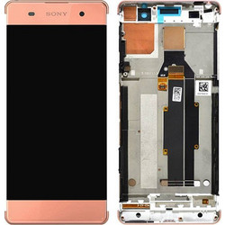 Γνήσια Sony Οθόνη LCD και Digitizer Οθόνη Μηχανισμού Αφής για Sony Xperia XA/ XA Dual - Ροζέ Χρυσαφί (78PA3100050)