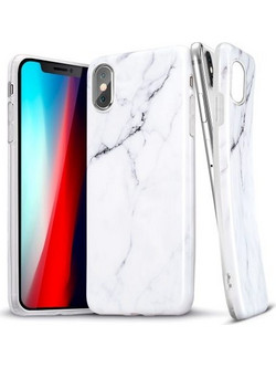 ESR iPhone Xs Max Soft Marble White Arabescato (200-103-457)