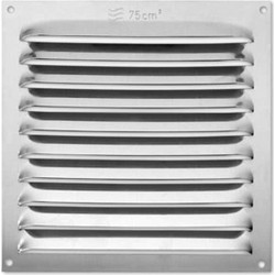 Σχάρα Εξαερισμού Inofix 1253 Αλουμινίου 15x15cm