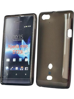 Θήκη OEM για Sony Xperia Miro ST23i Back cover TPU Grey