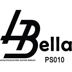 La Bella PS010 Χορδή Ηλεκτρικής / Ακουστικής Κιθάρας Plain Steel 10"