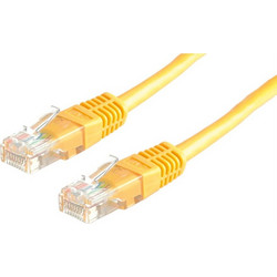 Value U/UTP Cat.6 Καλώδιο Δικτύου Ethernet 2m Yellow 21.99.1542