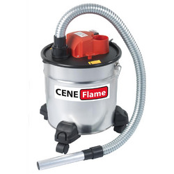 Ribimex Ceneflame PRCEN007 Σκούπα Στάχτης 1200W με Κάδο 18lt