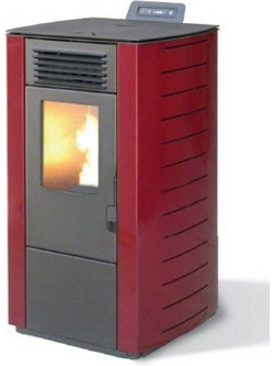 King Modello 10 Σόμπα Pellet Αερόθερμη 9kW