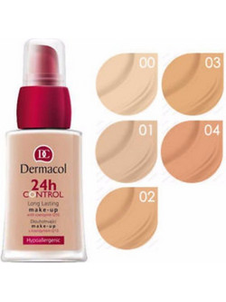 Dermacol 24h Control Long Lasting 1 Liquid Make Up 30ml