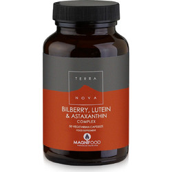 TerraNova Bilberry Lutein & Astaxanthin Complex 50 Κάψουλες