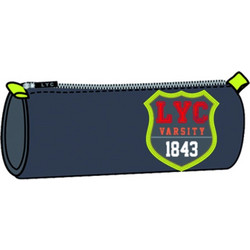 Lyc Sac Tre Line Κασετίνα Βαρελάκι Γκρι 33297